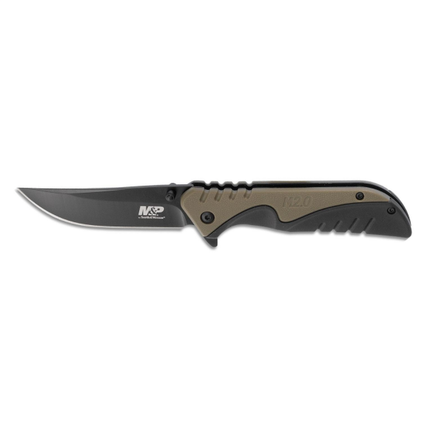 Smith Wesson® M&P M2.0 FLIPPER Black Upswept OD Zytel Rubber Handle 1100043