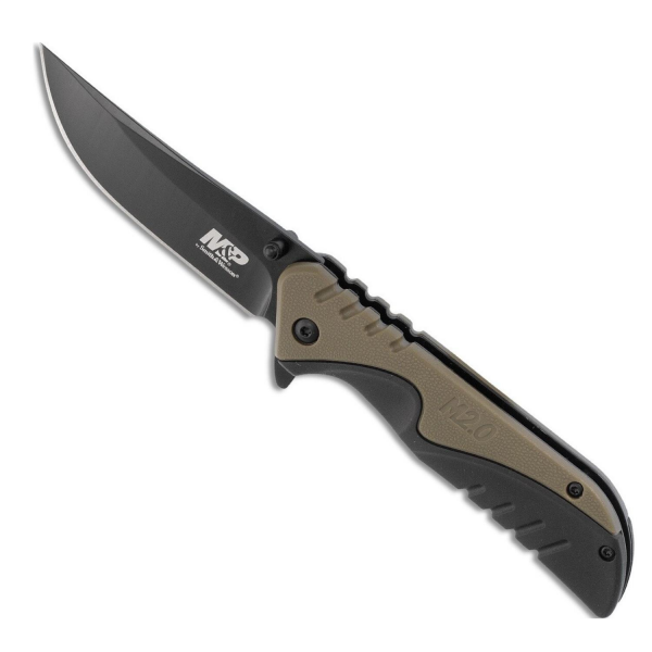 Smith Wesson® M&P M2.0 FLIPPER Black Upswept OD Zytel Rubber Handle 1100043