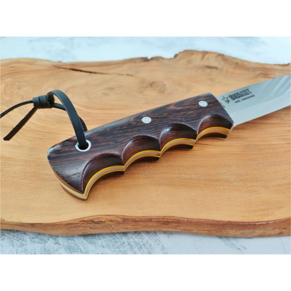 Bigshot BC02 Kamp Bıçağı Finger Grip (4116 Çelik)