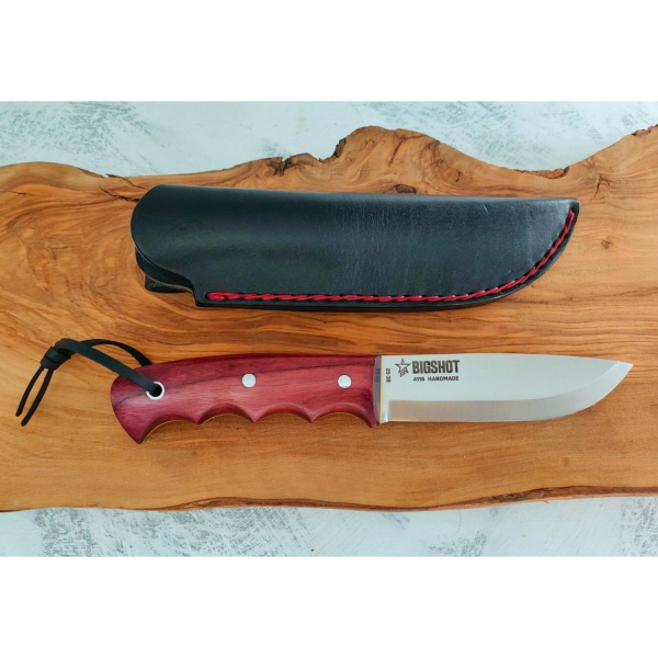 Bigshot BC02 Kamp Bıçağı Finger Grip (4116 Çelik)