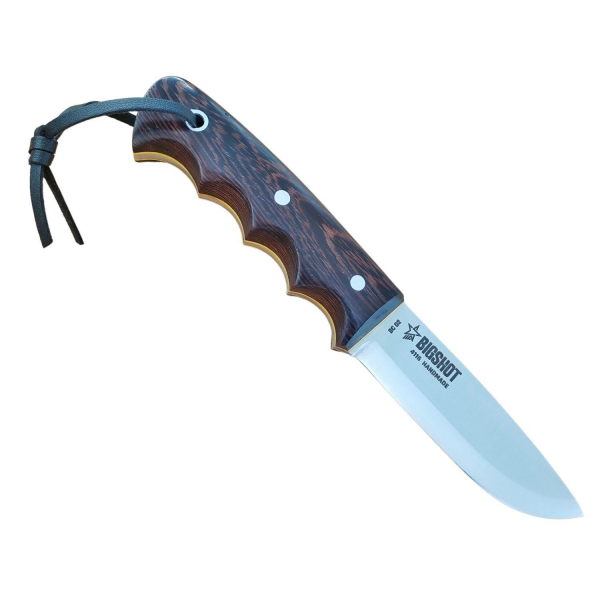 Bigshot BC02 Kamp Bıçağı Finger Grip (4116 Çelik)