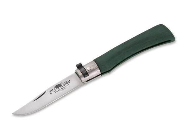 OLD BEAR 21 CM LAMİNE YEŞİL AHŞAP 8 1/4'' L ÇAKI