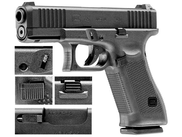 UMAREX Glock 45 Airsoft Tabanca - Siyah