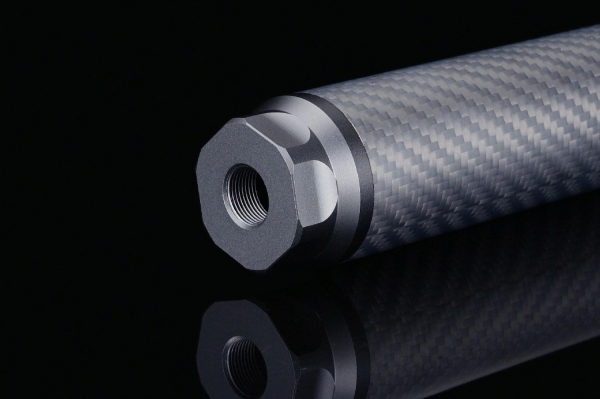 Silverback Carbon Susturucu XL 14mm CCW Dummy Suppressor SBA-SIL-38