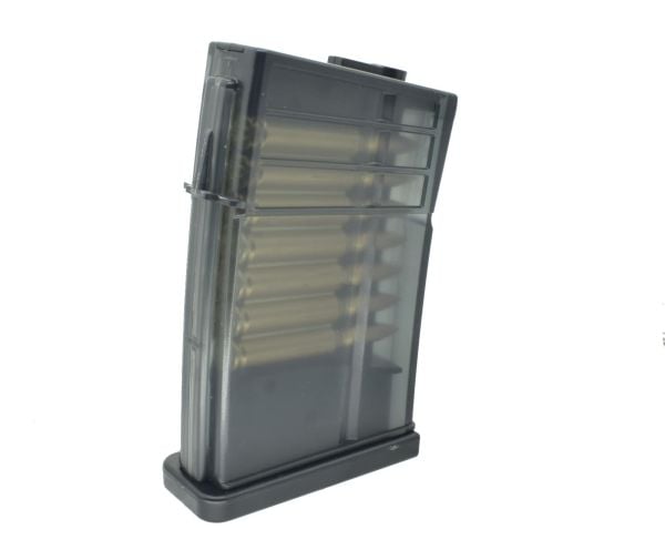 Golden Eagle 70BB HK417 AEG Midcap magazine Airsoft Tüfek Şarjör Siyah - GOL-M-612