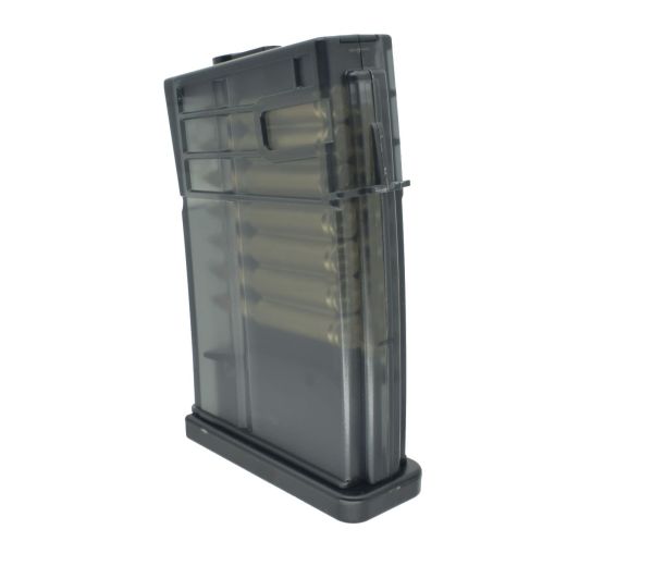 Golden Eagle 70BB HK417 AEG Midcap magazine Airsoft Tüfek Şarjör Siyah - GOL-M-612