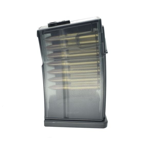 Golden Eagle 70BB HK417 AEG Midcap magazine Airsoft Tüfek Şarjör Siyah - GOL-M-612