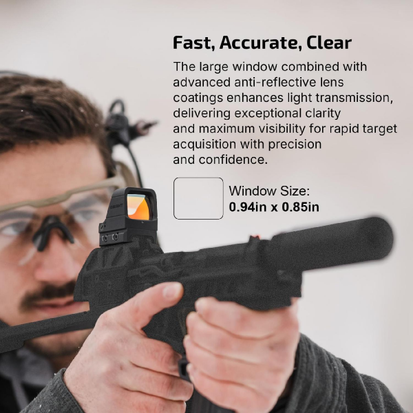 OSİGHT X 3 MOA DOT & 32 MOA CİRCLE RED DOT