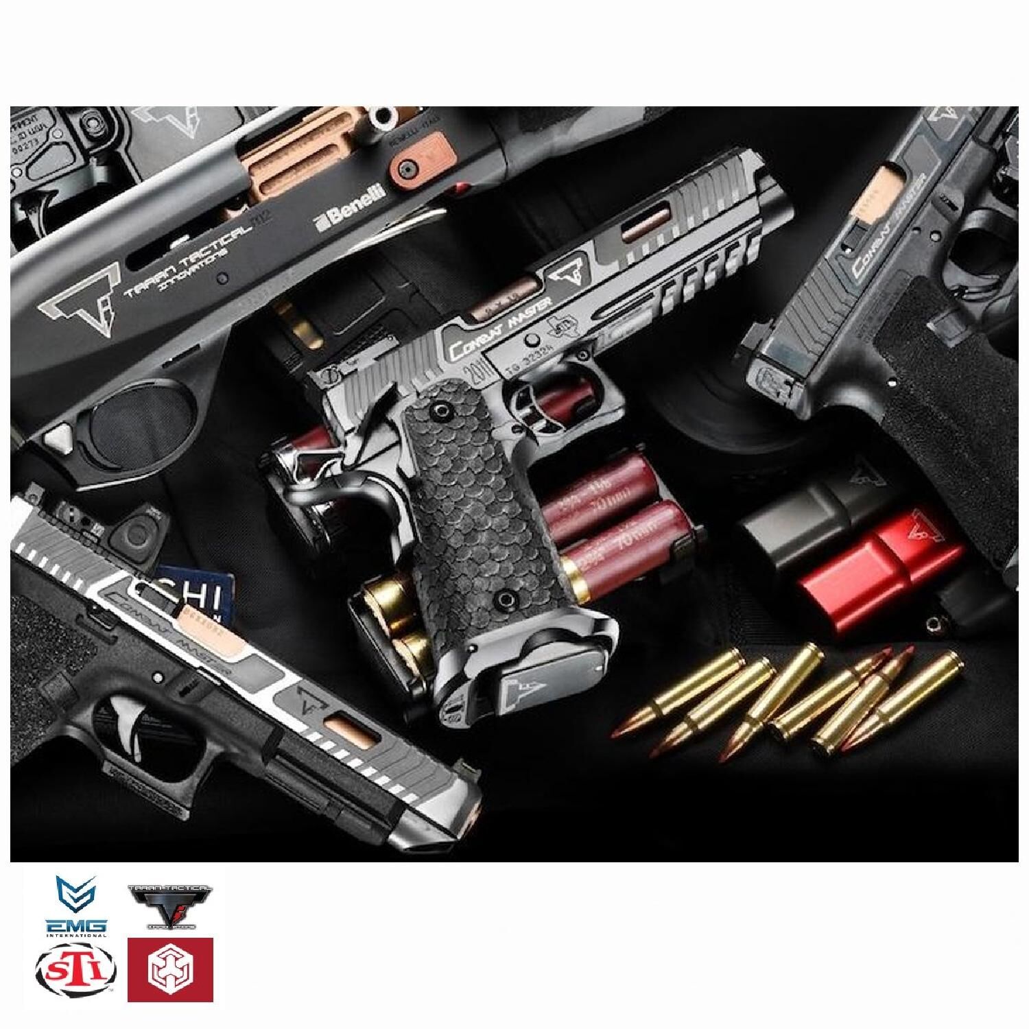EMG TaranTactical Lisans JW3 JohnWick3 Airsoft Tabanca Combat Master TT-CM0101