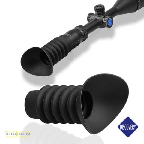 Discovery Tüfek Dürbünü için Göz Odaklanma Körüğü 38mm-48mm Uyumlu