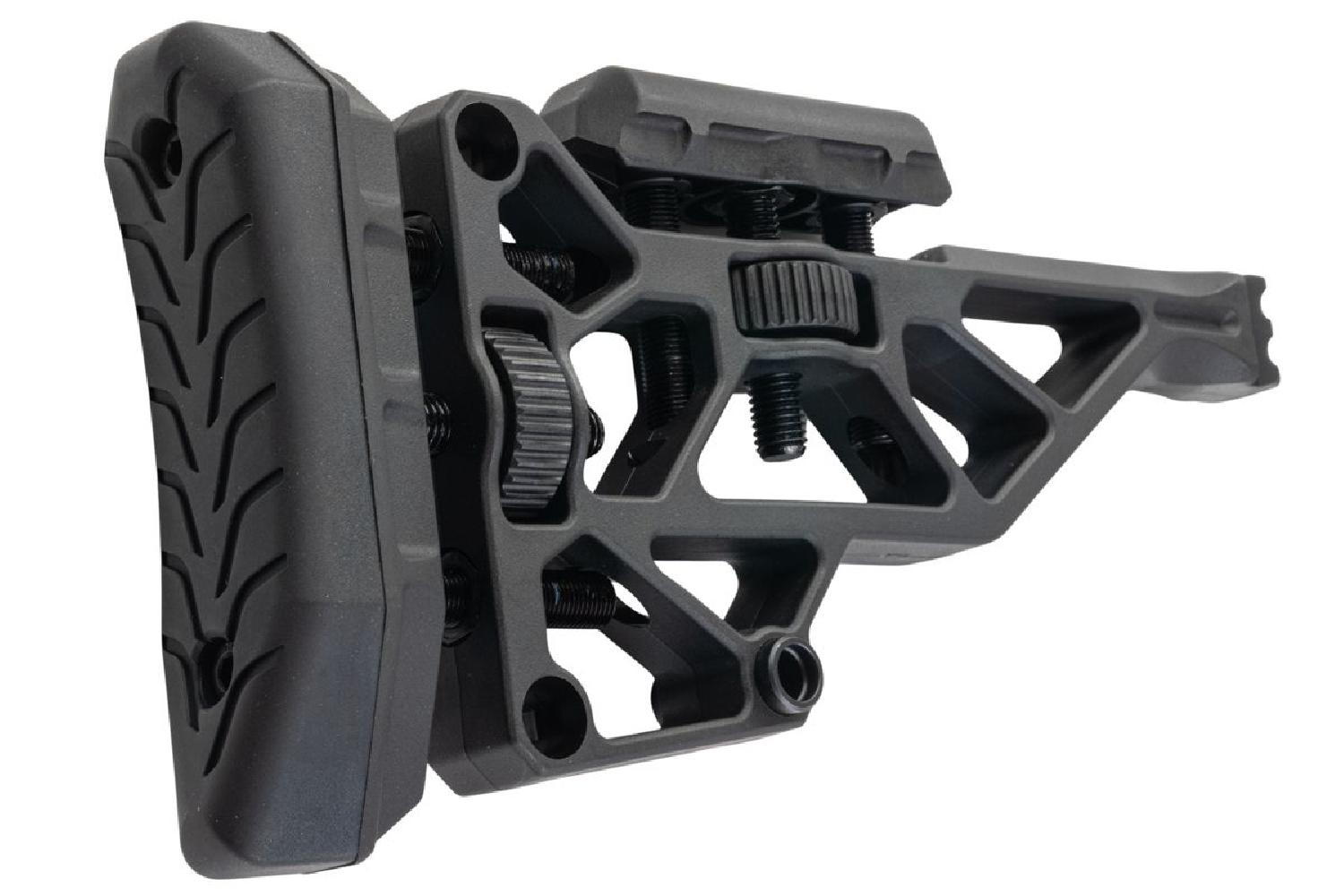Silverback TAC-41 Katlanır Picatinny Polimer Dipçik Ayarlanabilir Siyah - SBA-STK-44BK