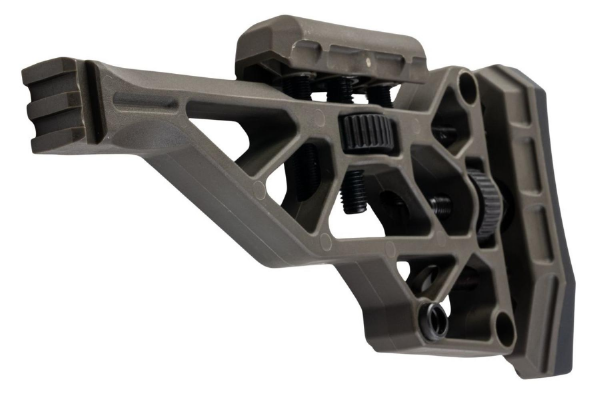 Silverback TAC-41 Katlanır Picatinny Polimer Dipçik Ayarlanabilir Haki- SBA-STK-44OD