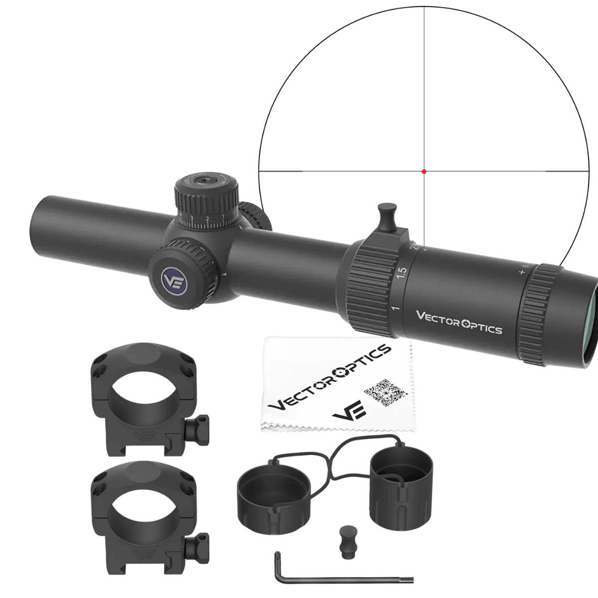 VectVECTOR OPTICS FORESTER 1-5X24