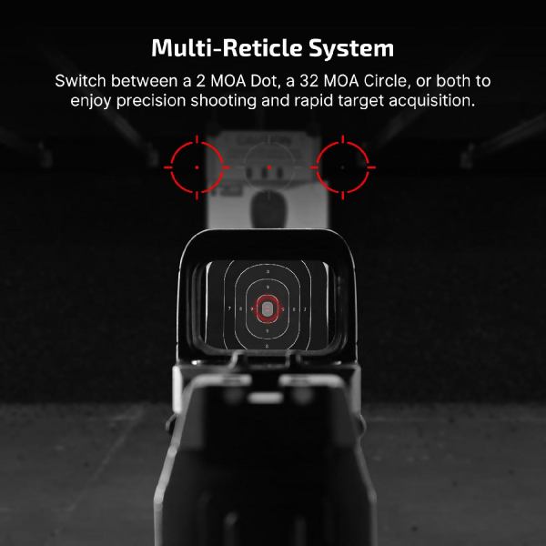 Osight S 2 MOA DOT & 32 MOA Circle RED DOT