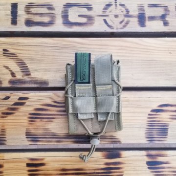 ISG TACTICAL MAG POUCH - 5.56mm Tüfek Şarjörlük - TAN - ÇÖL RENGİ
