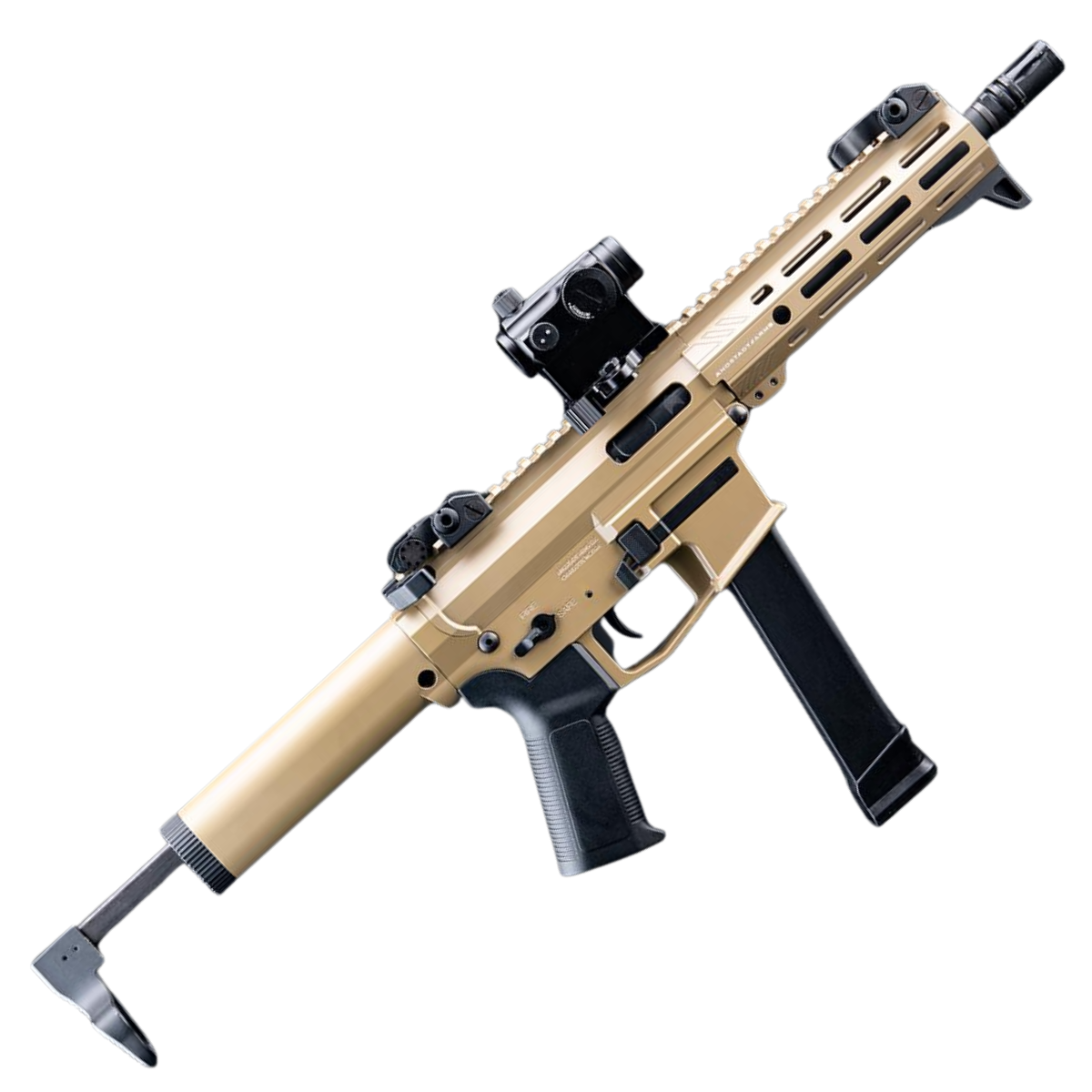 EMG Helios x Angstadt Arms UDP-9 G3 7.5 İnç Tan Airsoft AEG Tüfek – 20431