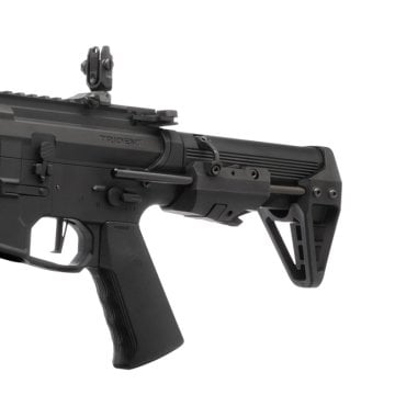 Krytac Trident MKII PDW-M SUPRESSOR Airsoft AEG Tüfek - Siyah