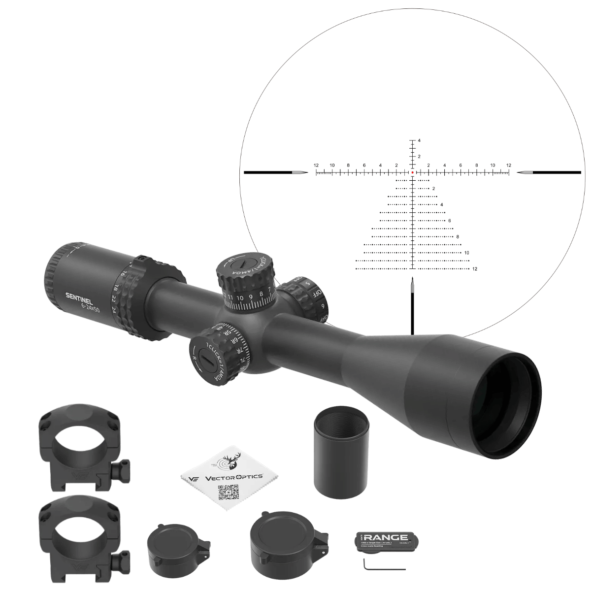 VECTOR OPTICS SENTINEL 6-24X50 GENII TÜFEK DÜRBÜNÜ