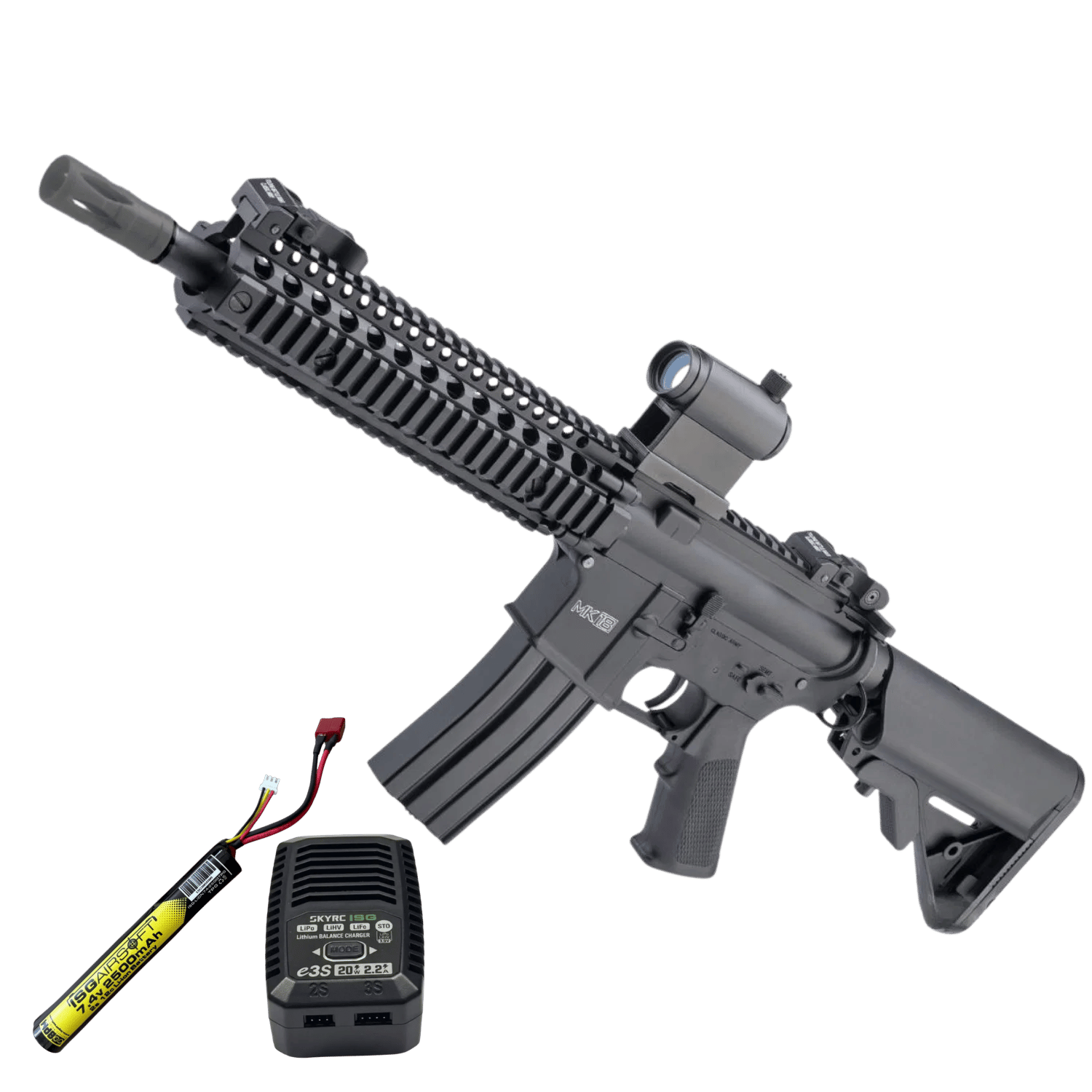 Classic Army MK-18 ECS FullMetal Airsoft AEG Airsoft Tüfek Seti