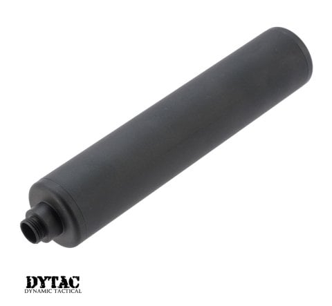 Dytac 11mm Airsoft Tabancalar için Susturucu Replika (140mm) - Siyah