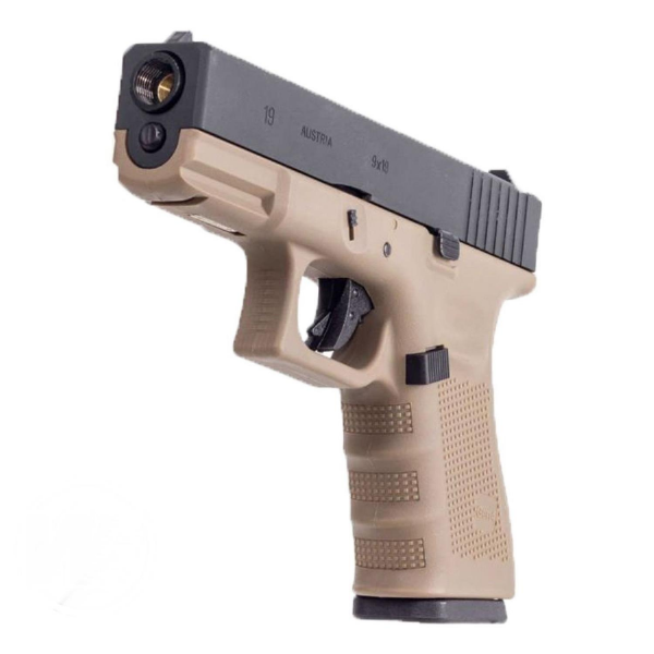 WE G19 Tan Gen4 GBB Airsoft Tabanca