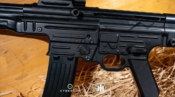 CYBERGUN SCHMEISSER Lisanslı Ağaç Dipçik MP44 WWII Full Metal Sturmgewehr Airsoft AEG Tüfek