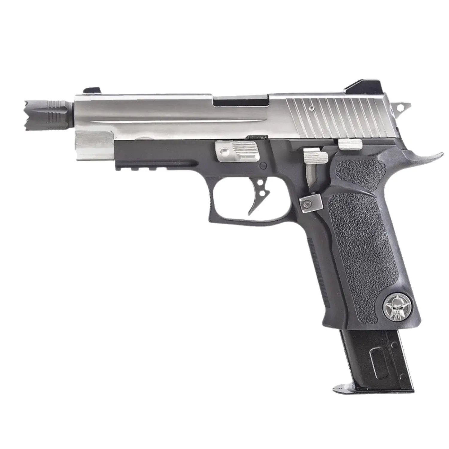 WE F226 Virus Siyah GBB Airsoft Tabanca