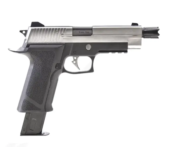 WE F226 Virus Siyah GBB Airsoft Tabanca