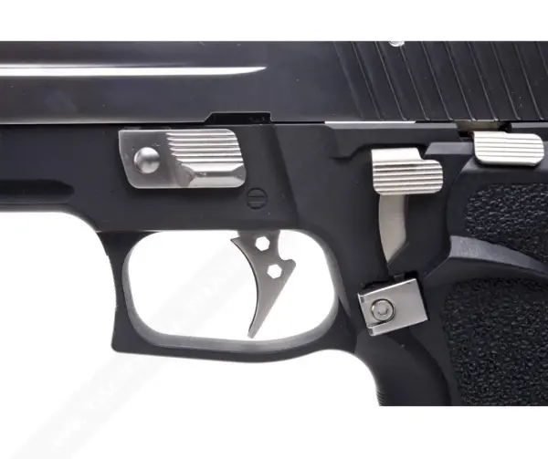 WE F226 Virus Siyah GBB Airsoft Tabanca