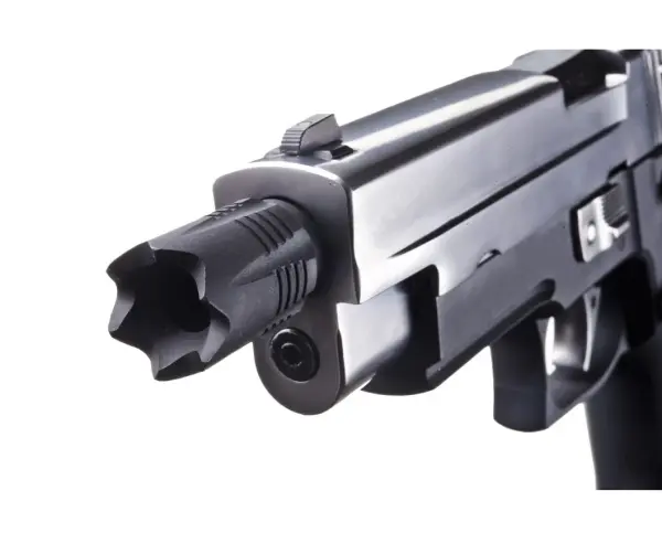 WE F226 Virus Siyah GBB Airsoft Tabanca