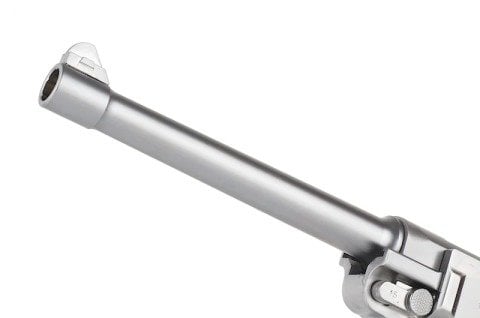 WE P08 Luger 6 Silver GBB Airsoft Tabanca