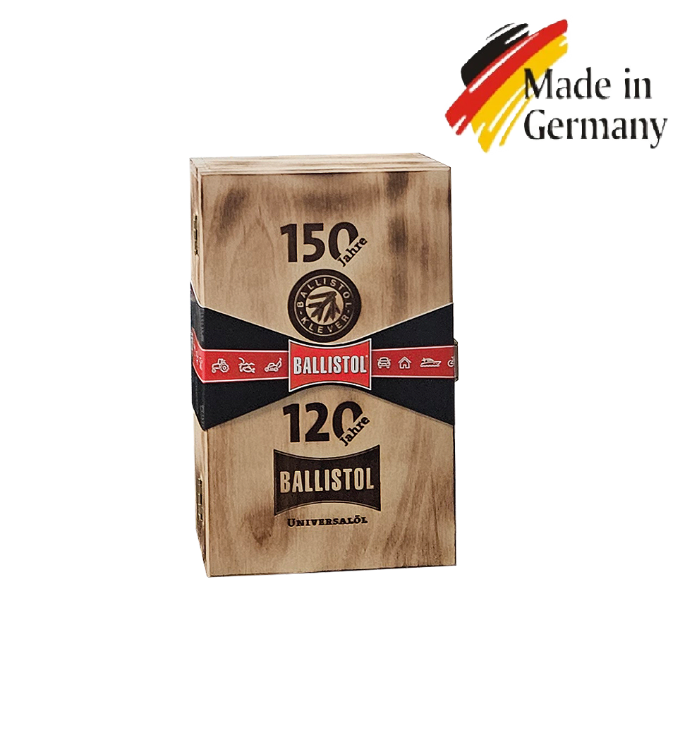 Ballistol Universal Yıldönümü Ahşap Kutulu Set