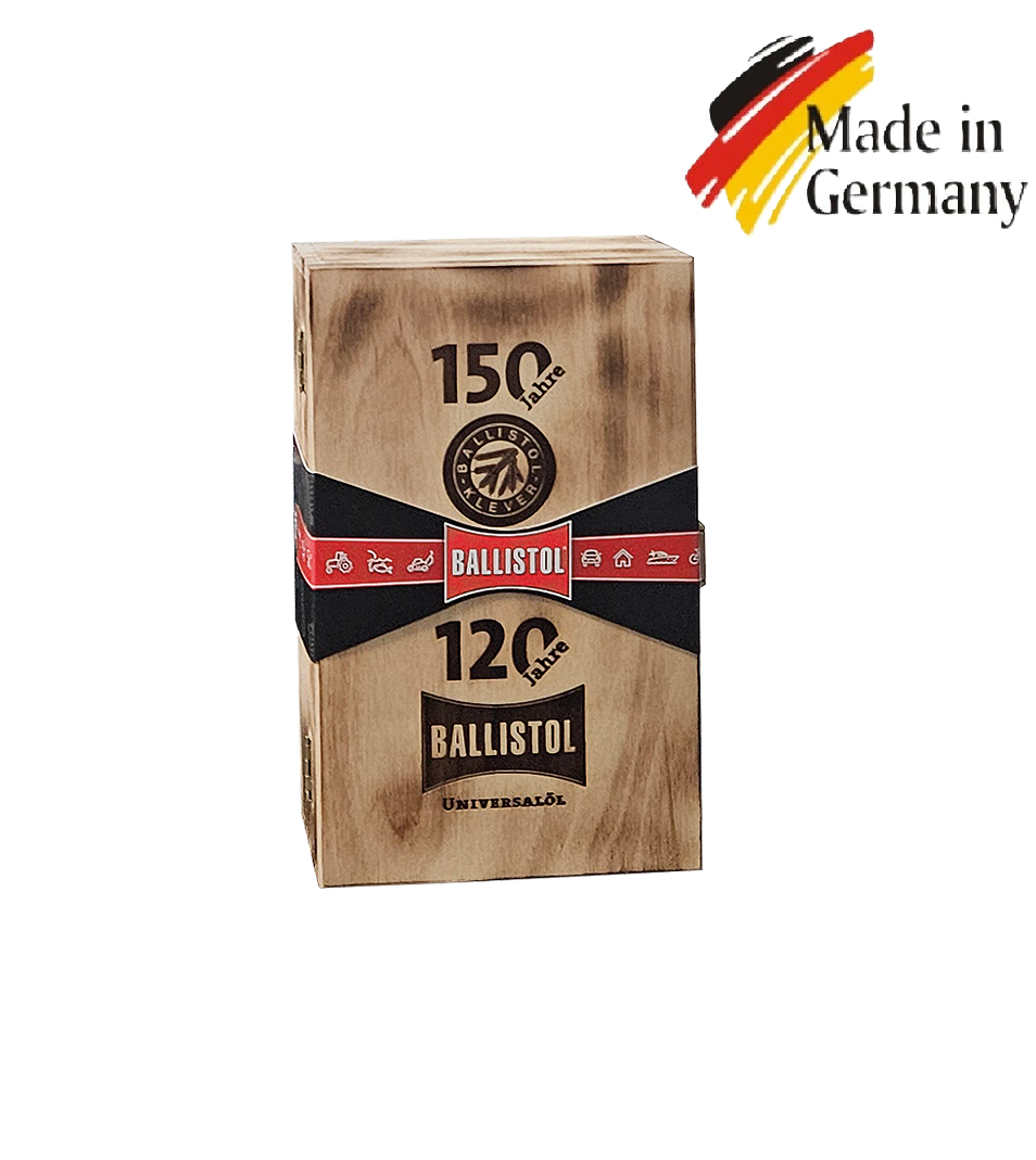 Ballistol Universal Yıldönümü Ahşap Kutulu Set
