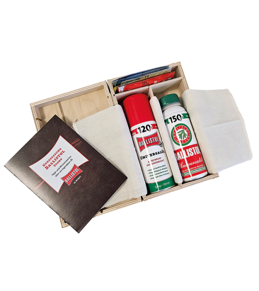 Ballistol Universal Yıldönümü Ahşap Kutulu Set