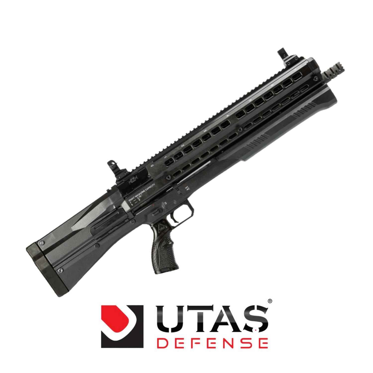 UTAŞ DEFENSE UTS-15 SİYAH POMPALI YİVSİZ AV TÜFEĞİ 50CM 12CAL