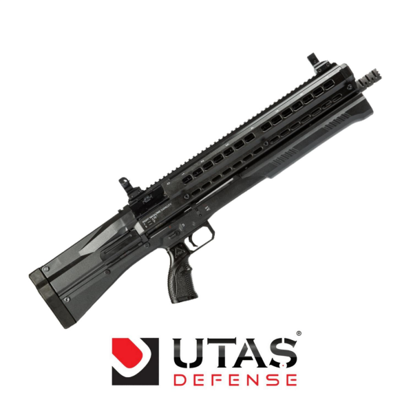 UTAŞ DEFENSE UTS-15 SİYAH POMPALI YİVSİZ AV TÜFEĞİ 50CM 12CAL