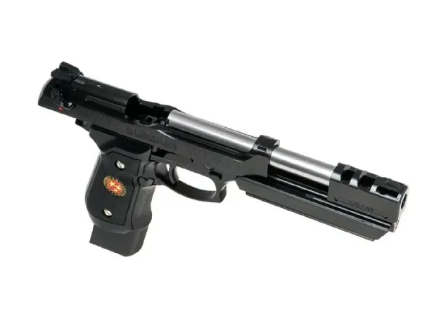 WE-Tech Custom Barry Burton BioHazard M92 Gen 1 Siyah GBB Airsoft Tabanca