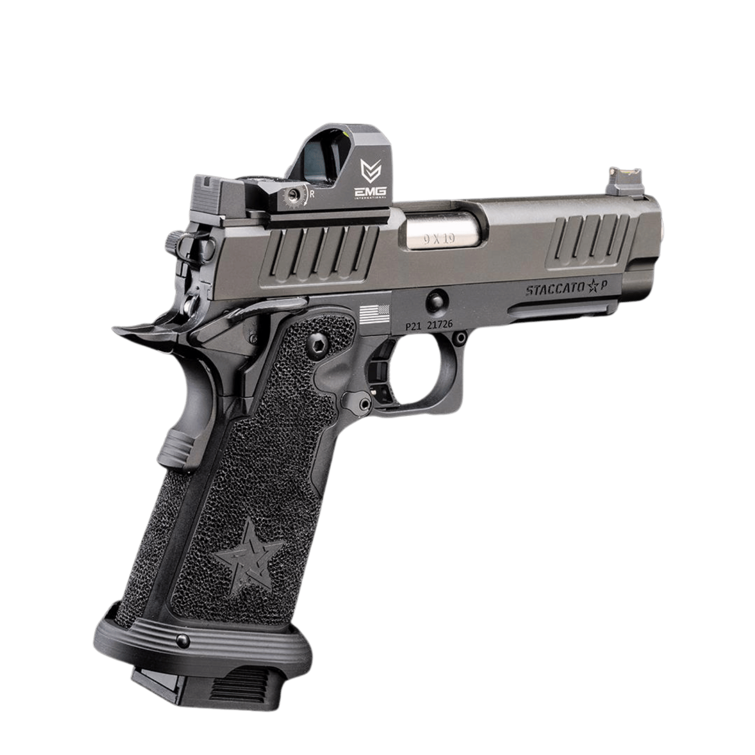 EMG Staccato P2011 Gas Blowback T8 Airsoft Tabanca