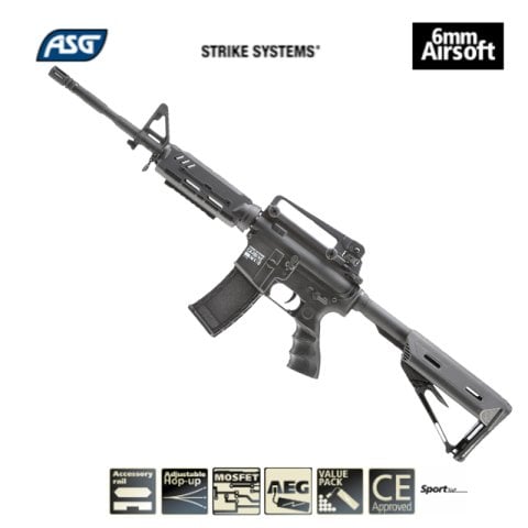 ASG Strike Systems MX18 Carbine Sportline AEG Airsoft Tüfek - Siyah