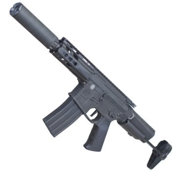 KRYTAC Trident MK2 PDW ''Mock Suppressor'' AEG Airsoft Tüfek - Siyah
