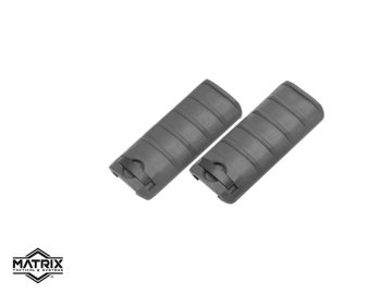 Matrix 8 Parça Ray Panel Seti - Metal Klipsli - SİYAH