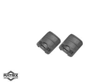 Matrix 8 Parça Ray Panel Seti - Metal Klipsli - SİYAH