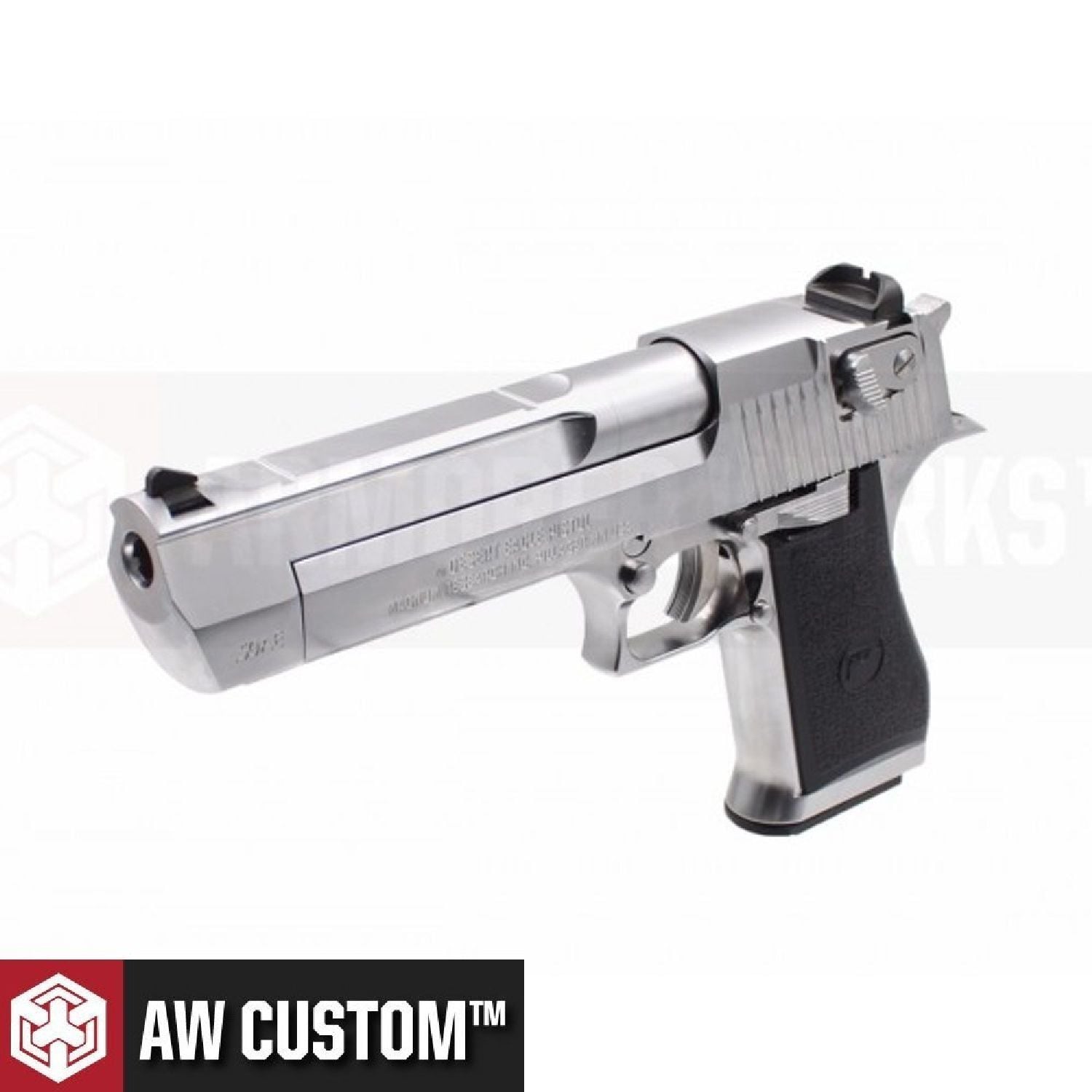 Cybergun AW Desert Eagle Standart .50AE GBB Airsoft Tabanca - SILVER (CG-DE0101)