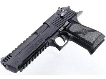 WE AW Desert Eagle L6 .50AE RAIL (Siyah) GBB AIRSOFT TABANCA
