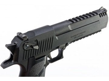 WE AW Desert Eagle L6 .50AE RAIL (Siyah) GBB AIRSOFT TABANCA