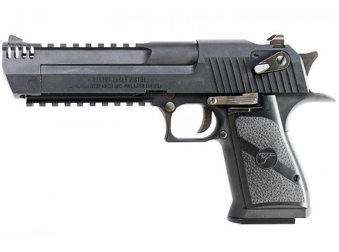 WE AW Desert Eagle L6 .50AE RAIL (Siyah) GBB AIRSOFT TABANCA
