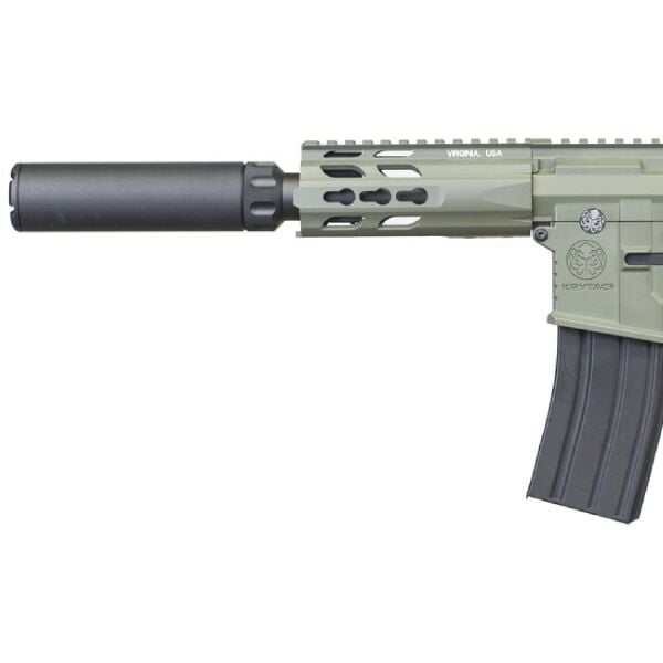 KRYTAC Trident MKII PDW Mock Susturuculu Haki Yeşil AEG Airsoft Tüfek