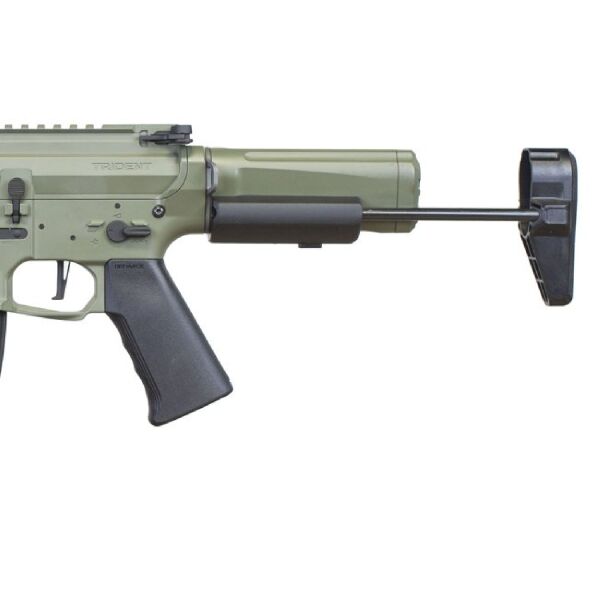 KRYTAC Trident MKII PDW Mock Susturuculu Haki Yeşil AEG Airsoft Tüfek