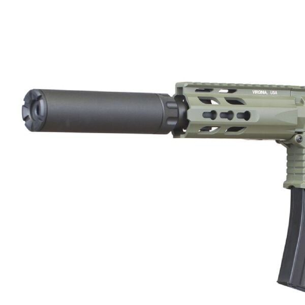 KRYTAC Trident MKII PDW Mock Susturuculu Haki Yeşil AEG Airsoft Tüfek