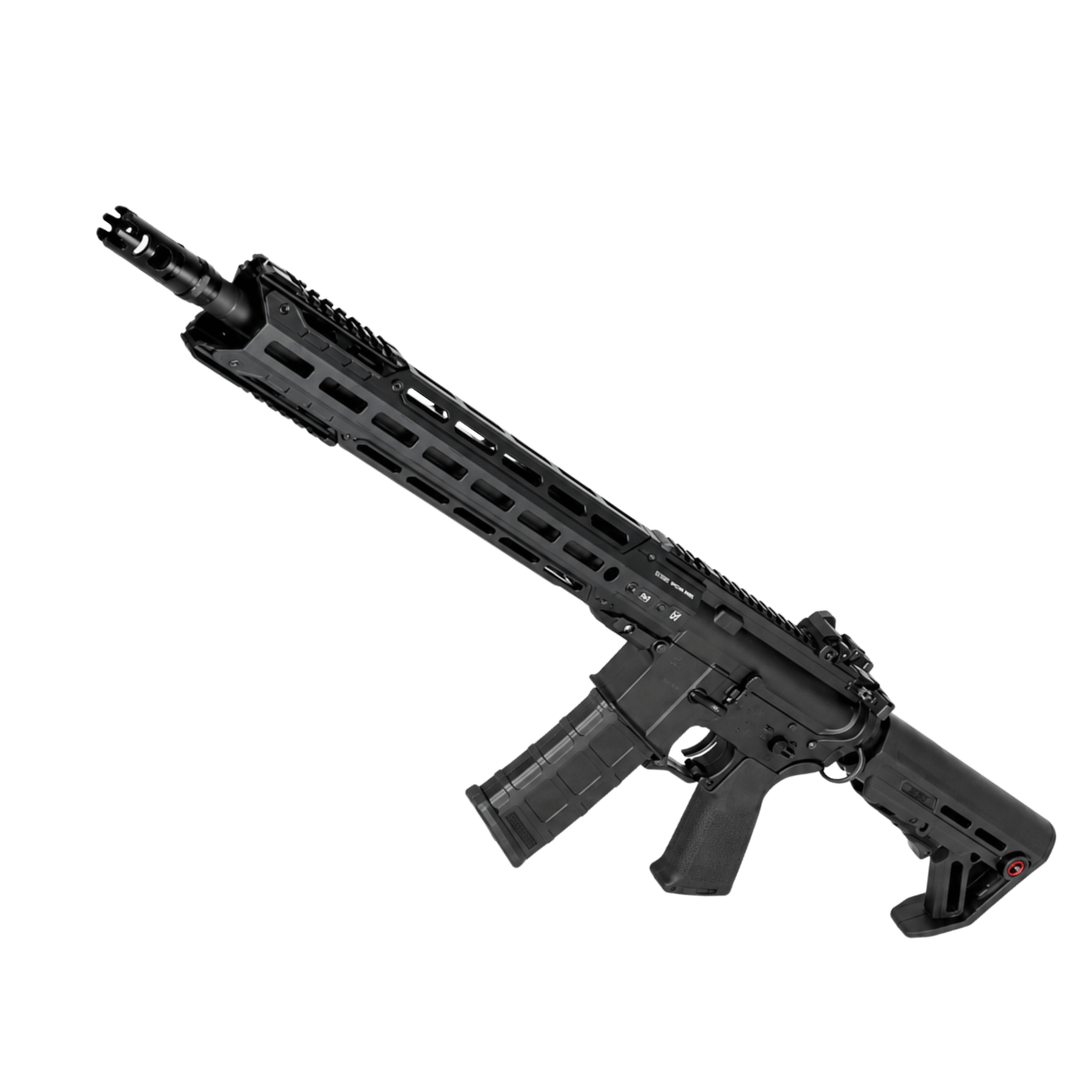 ProShop Strike Industries M4 Airsoft AEG Rifle GRIDLOK® System by E&C (15'' RIS / 400 FPS / SIYAH)